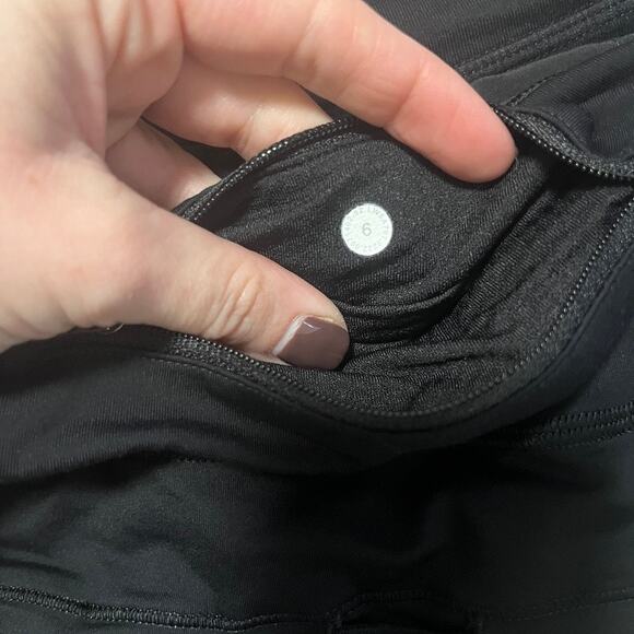 Lululemon Black Pace Revival Skirt Size 6 - Picture 2 of 6